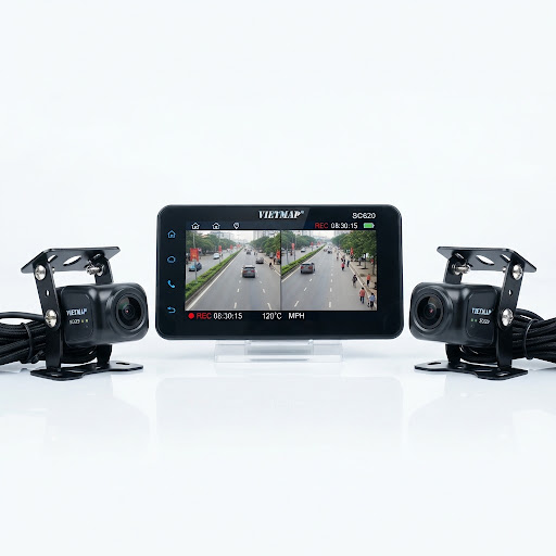 VIETMAP SC620 Bộ Camera Gương Điện Tử Quan Sát Hai Bên